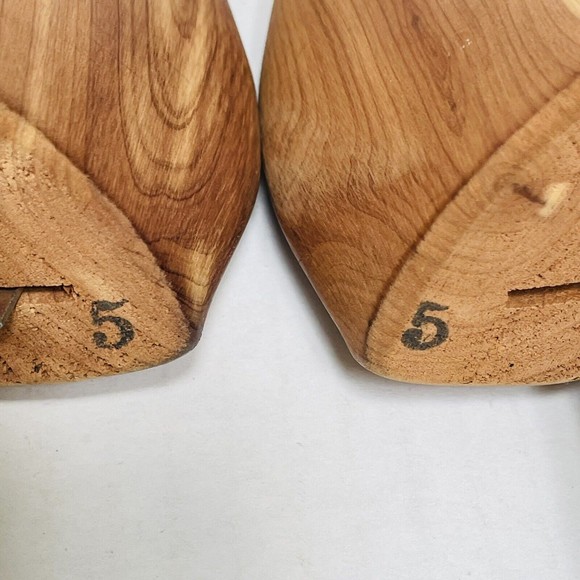 "Travel Tree" Men's Cedar Wood Shoe Trees, Size 5, Rochester Shoe Keepers, Exc. - Picture 3 of 7